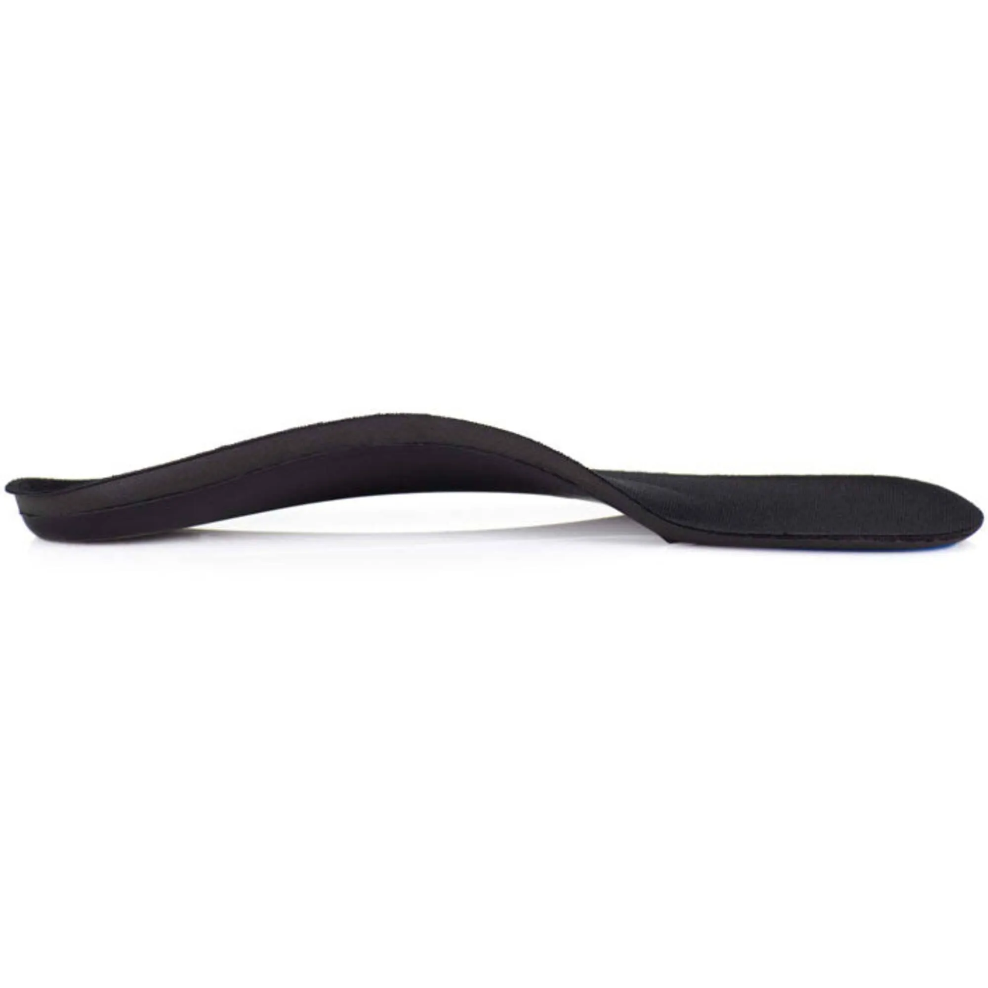 PowerStep Women's Insoles - SlenderFit 3/4 Arch Support Black Insole