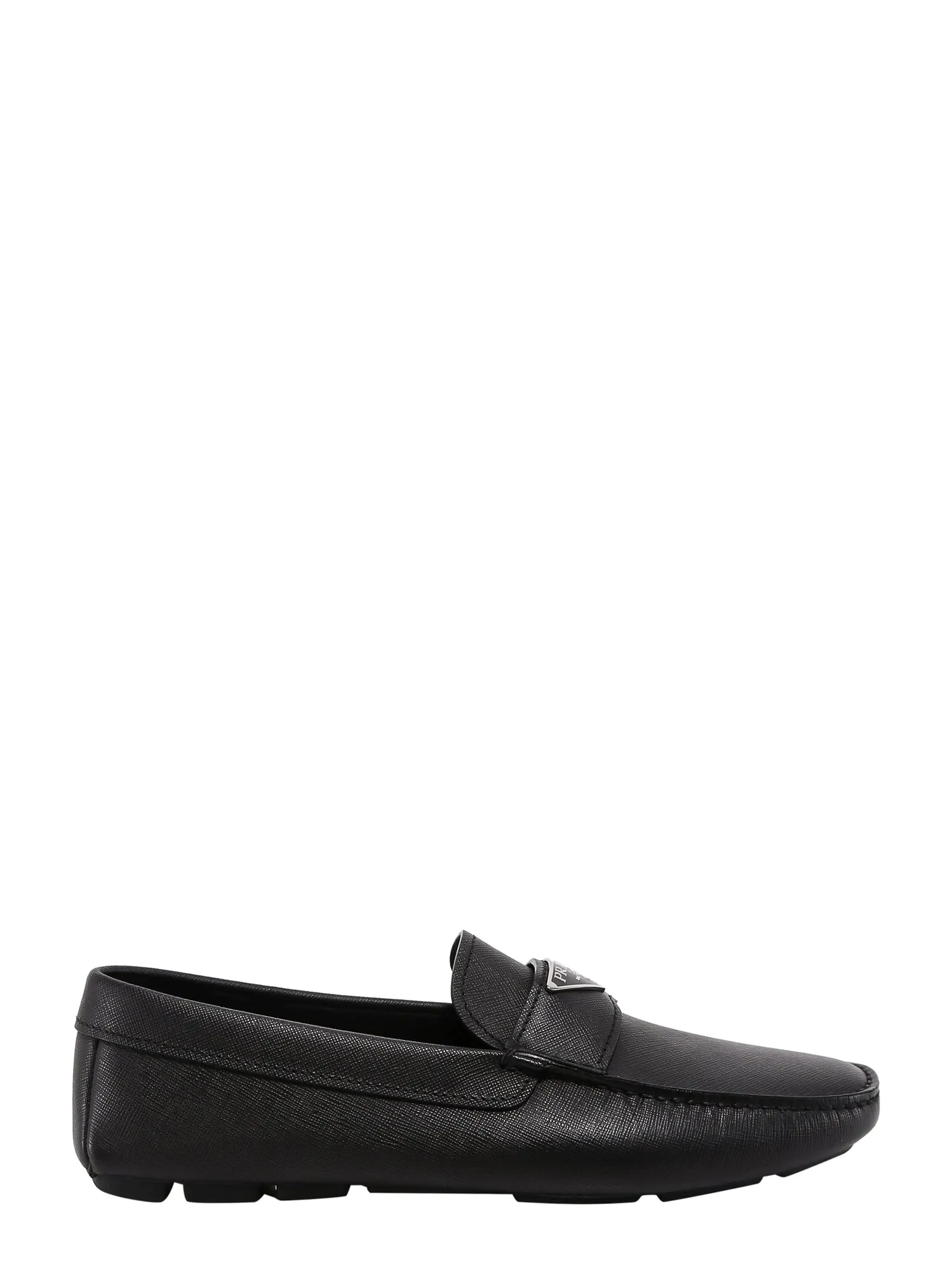 Prada Logo Plaque Loafers