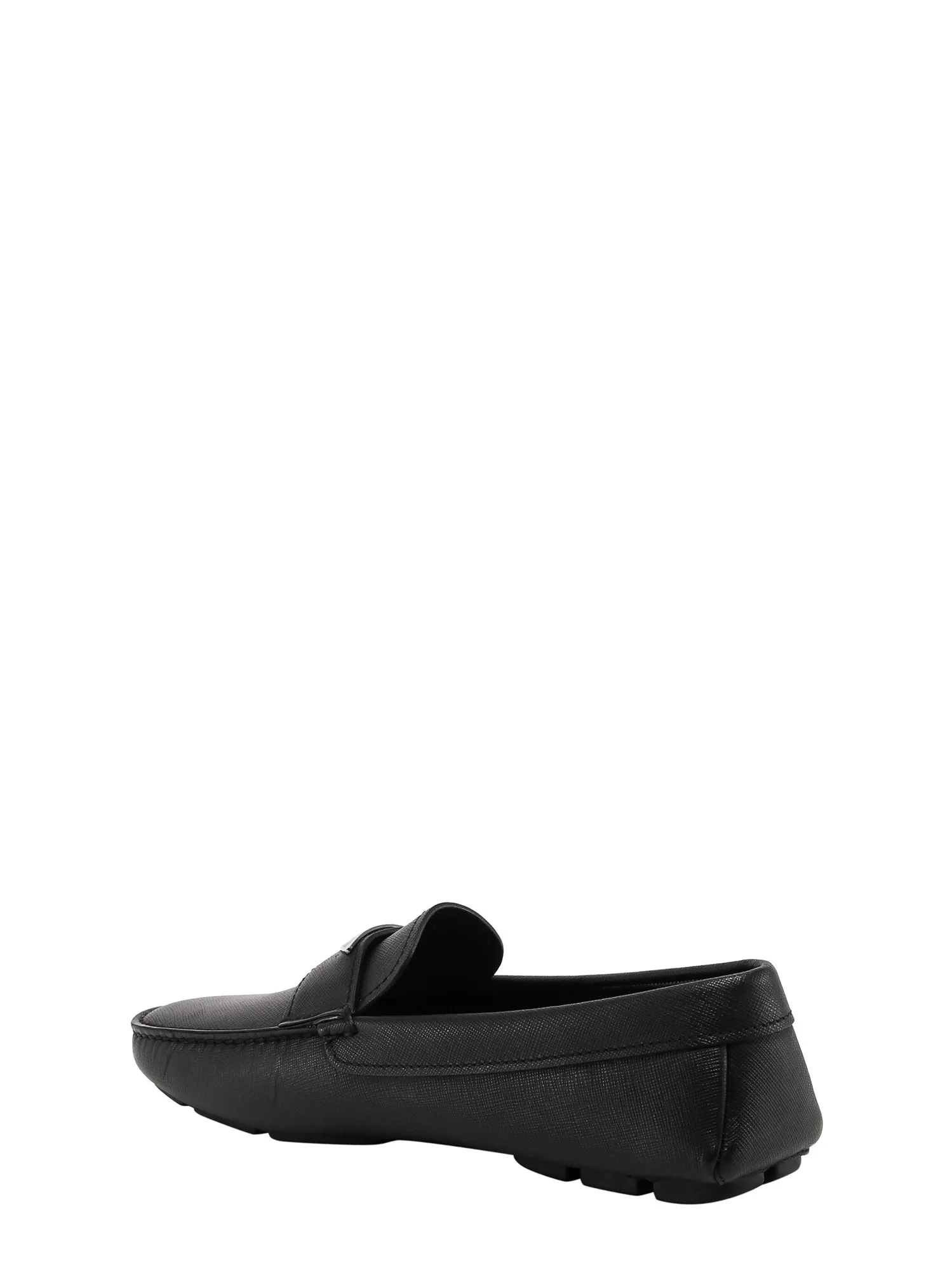 Prada Logo Plaque Loafers