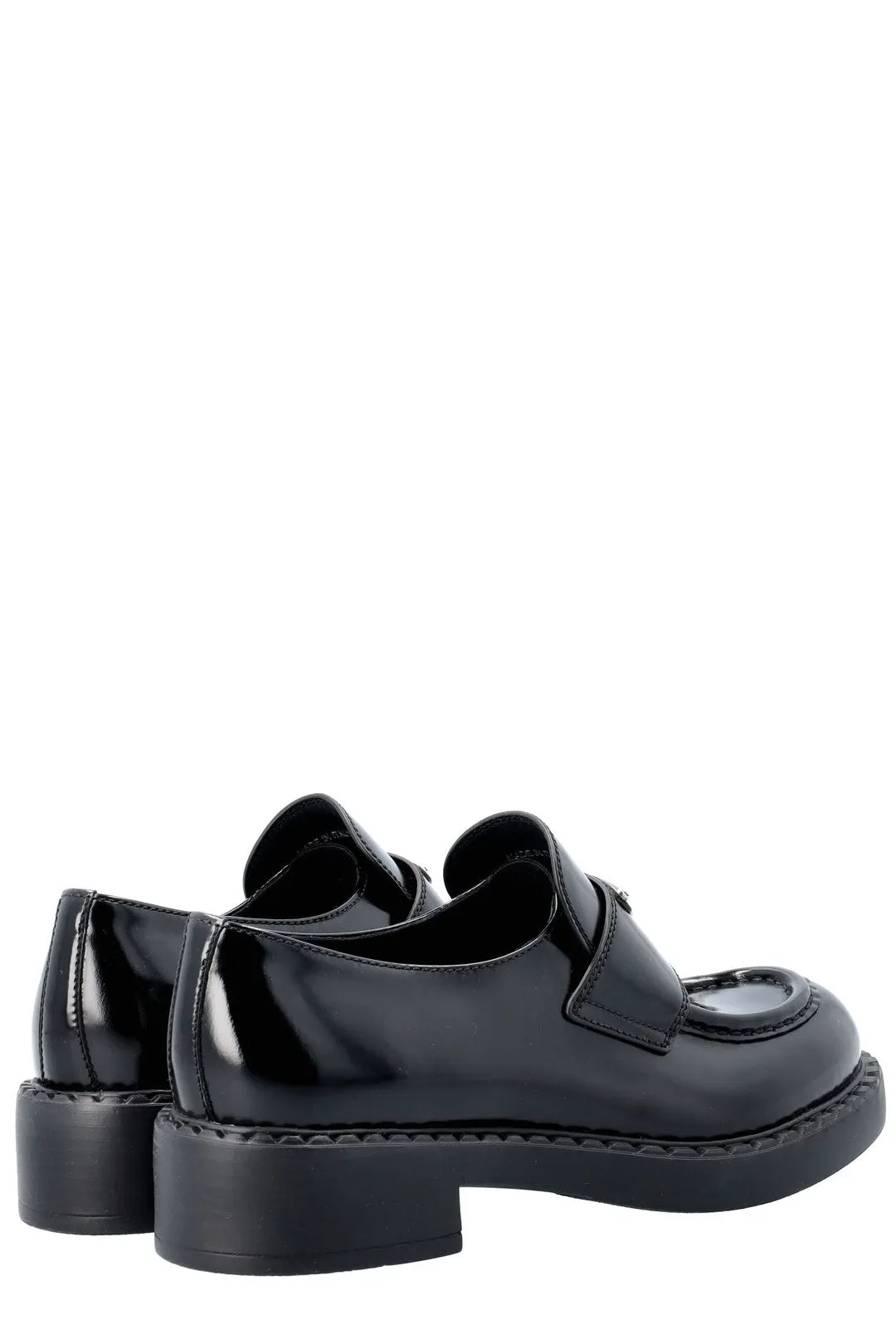 Prada Logo Plaque Loafers