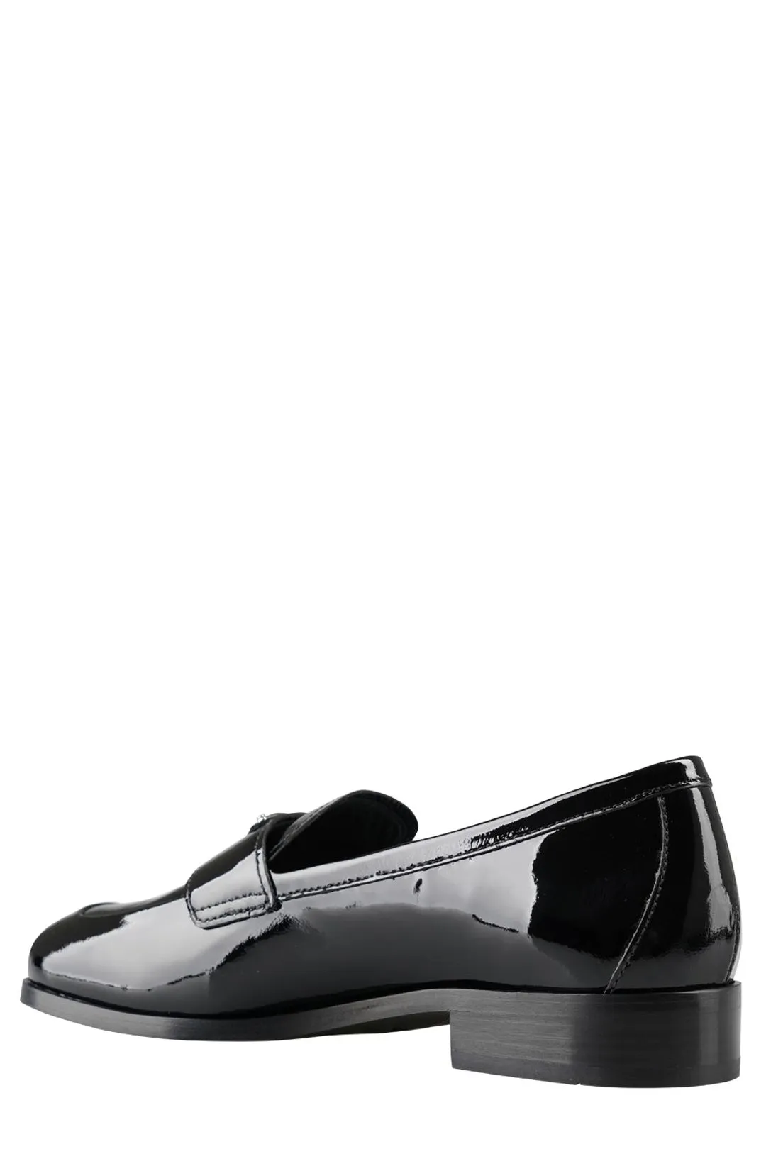 Prada Triangle Logo Slip-On Loafers