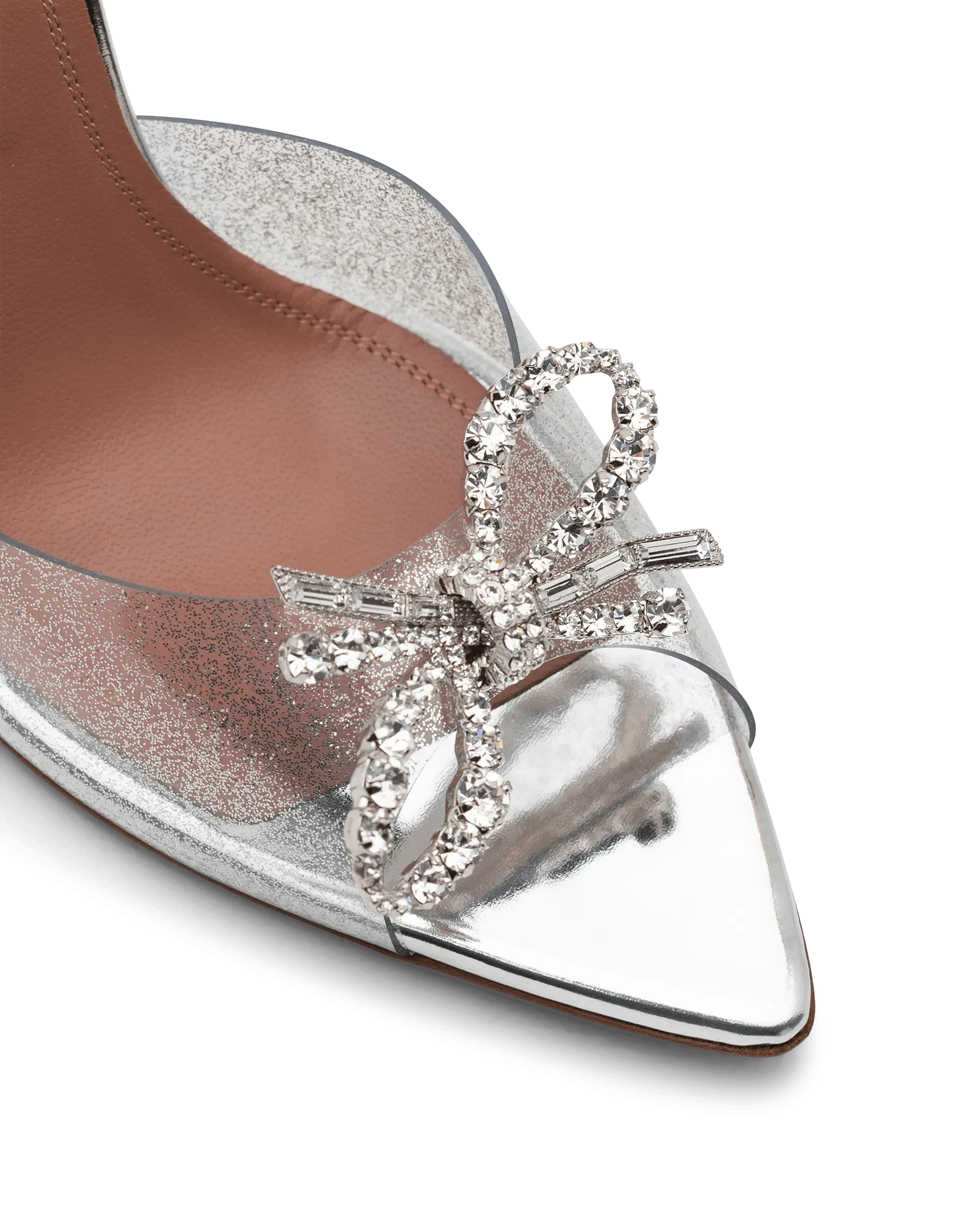 Rosie Glass Slipper 95mm Heeled Sandals
