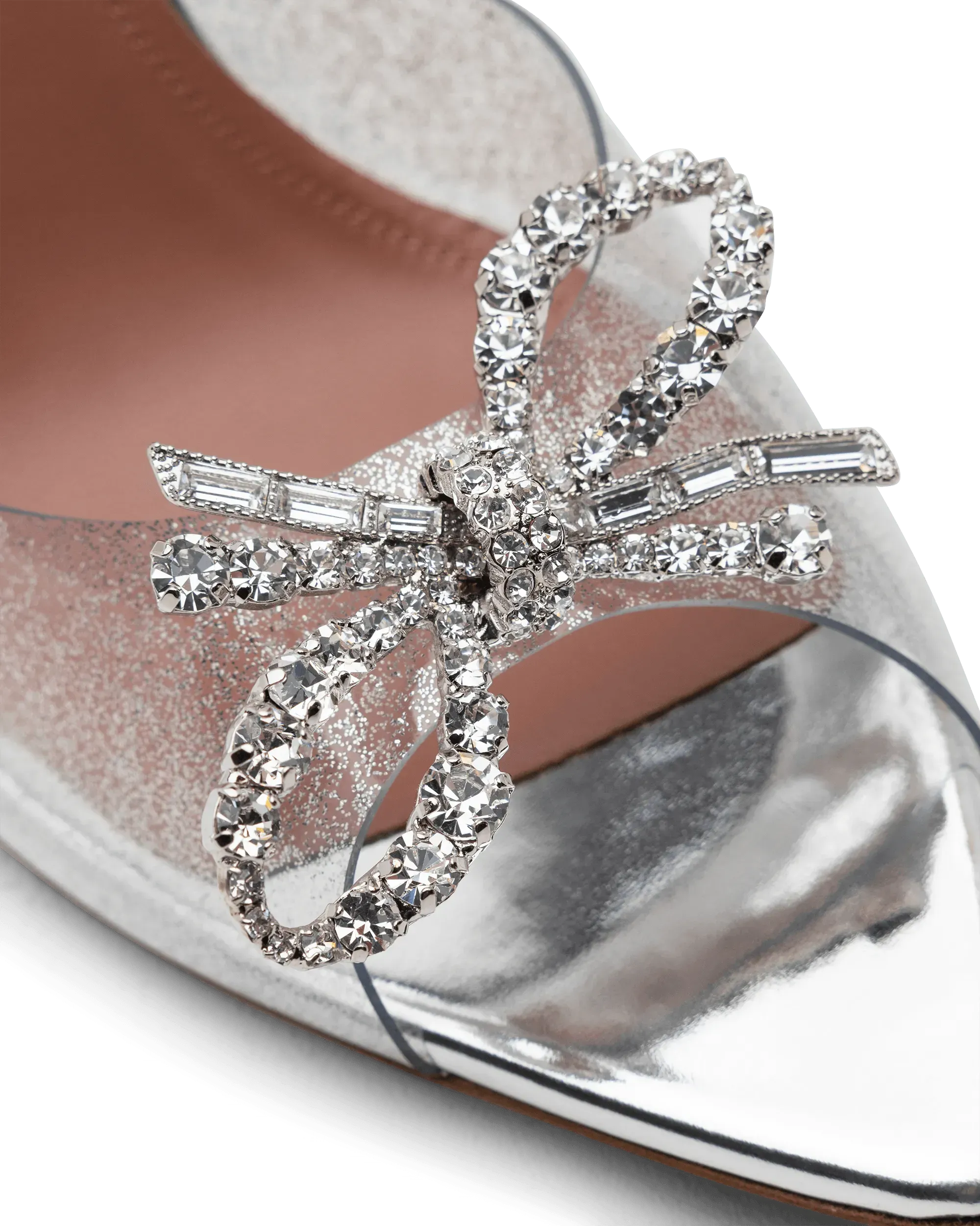 Rosie Glass Slipper 95mm Heeled Sandals