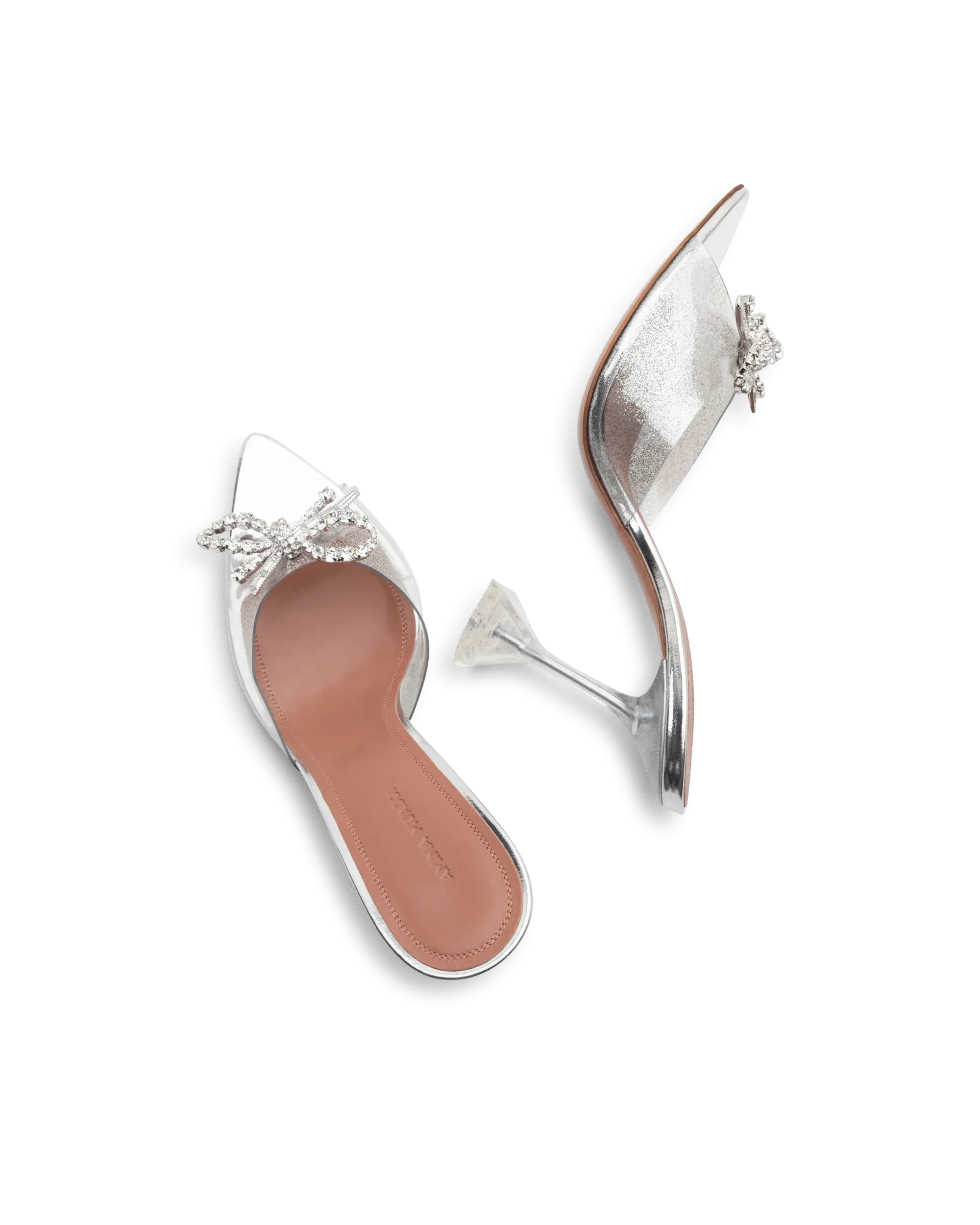 Rosie Glass Slipper 95mm Heeled Sandals