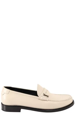 Saint Laurent Monogram Plaque Loafers