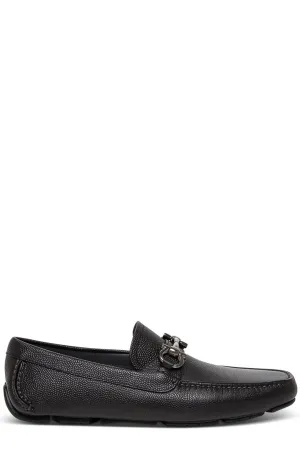 Salvatore Ferragamo Gancini Buckle Loafers