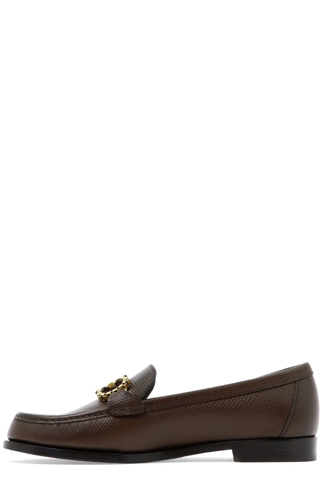 Salvatore Ferragamo Gancini Plaque Loafers