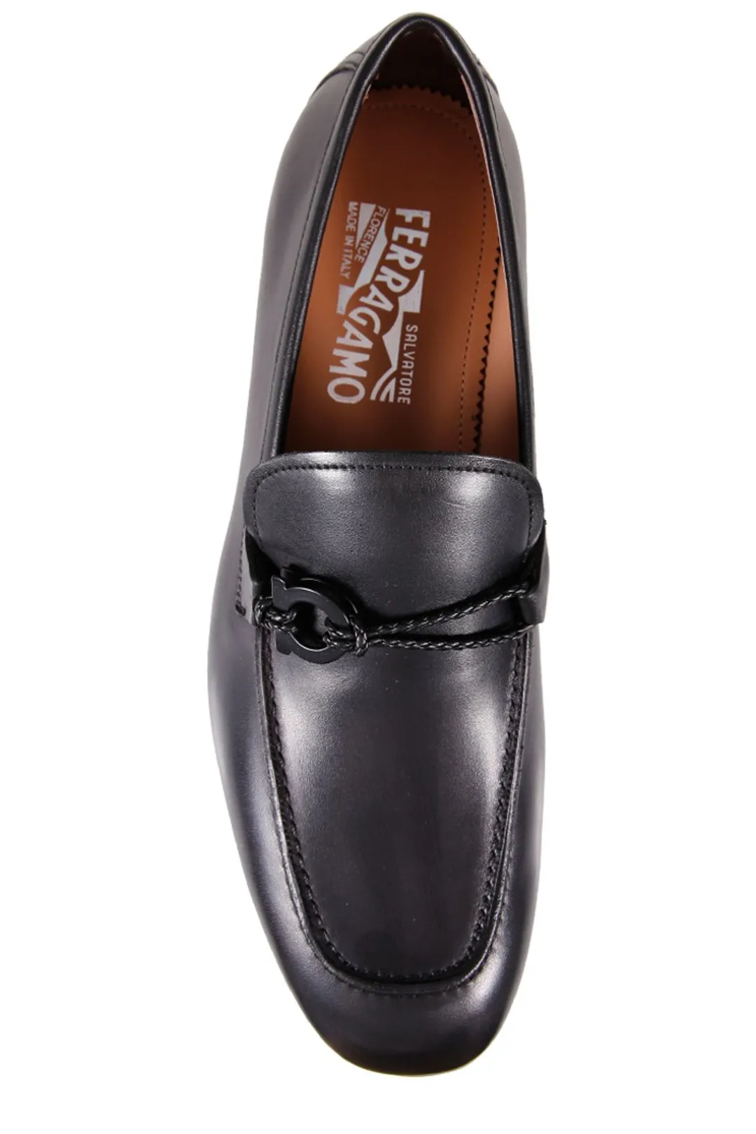 Salvatore Ferragamo Logo-Plaque Loafers