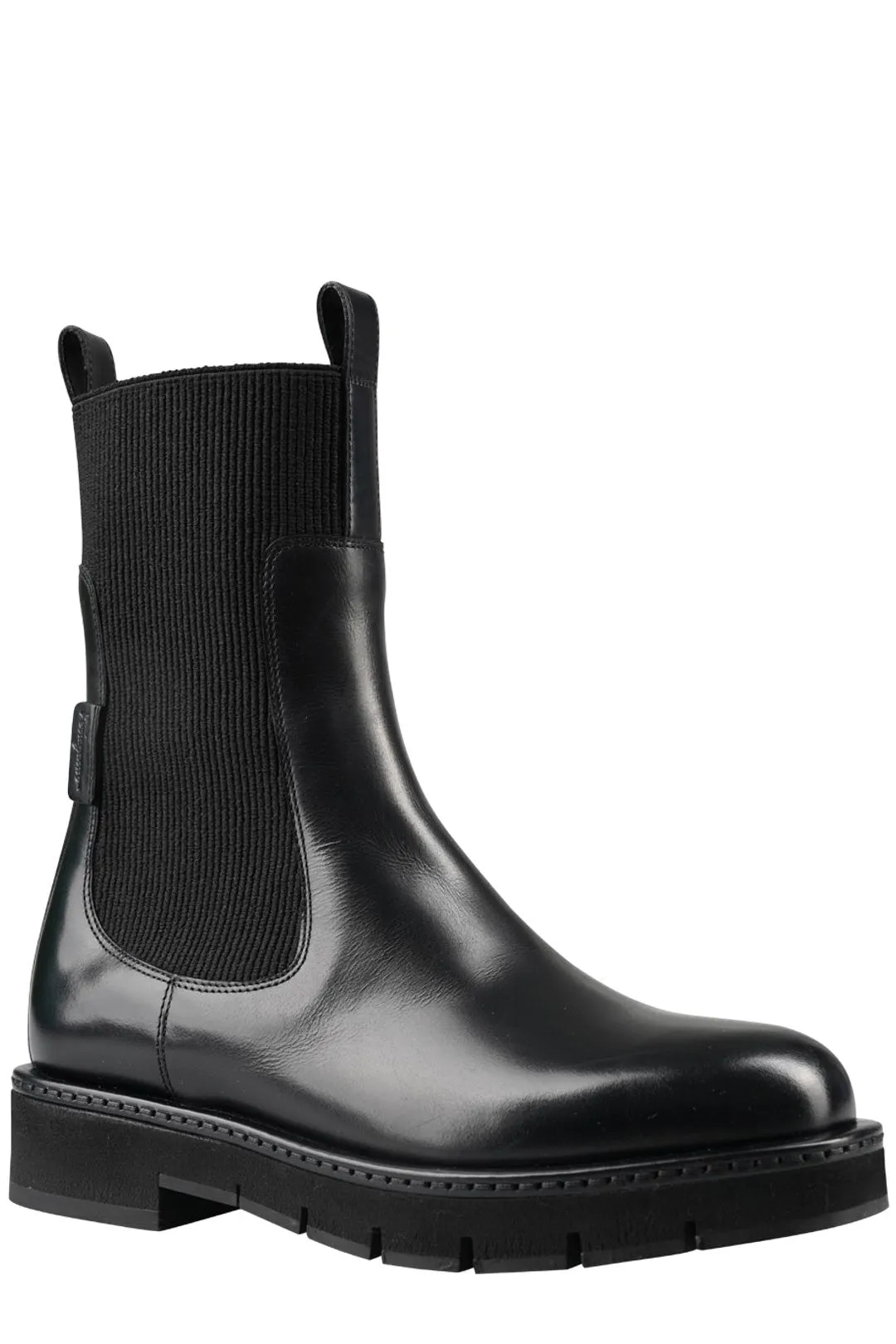 Salvatore Ferragamo Pull-On Chelsea Boots
