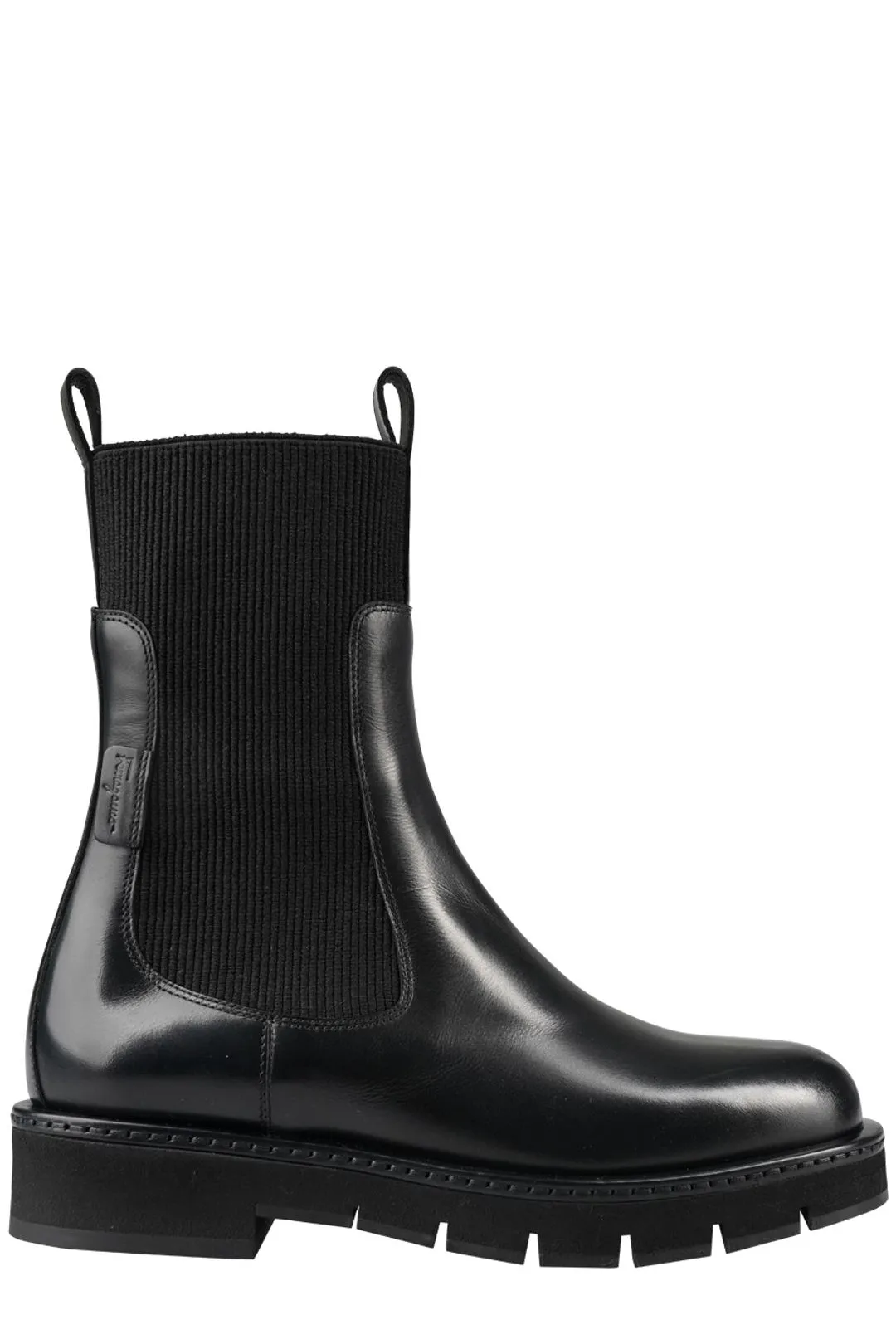Salvatore Ferragamo Pull-On Chelsea Boots