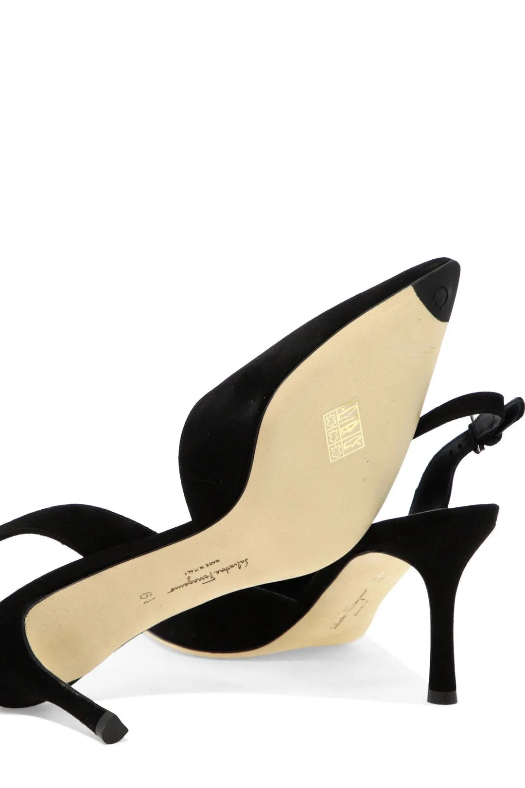 Salvatore Ferragamo Slingback Pointed-Toe Pumps
