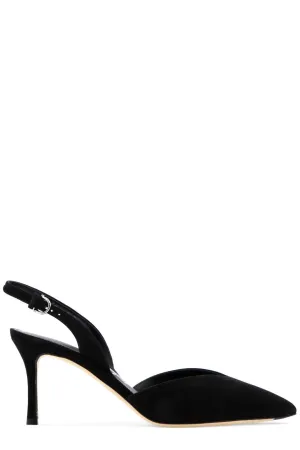 Salvatore Ferragamo Slingback Pointed-Toe Pumps