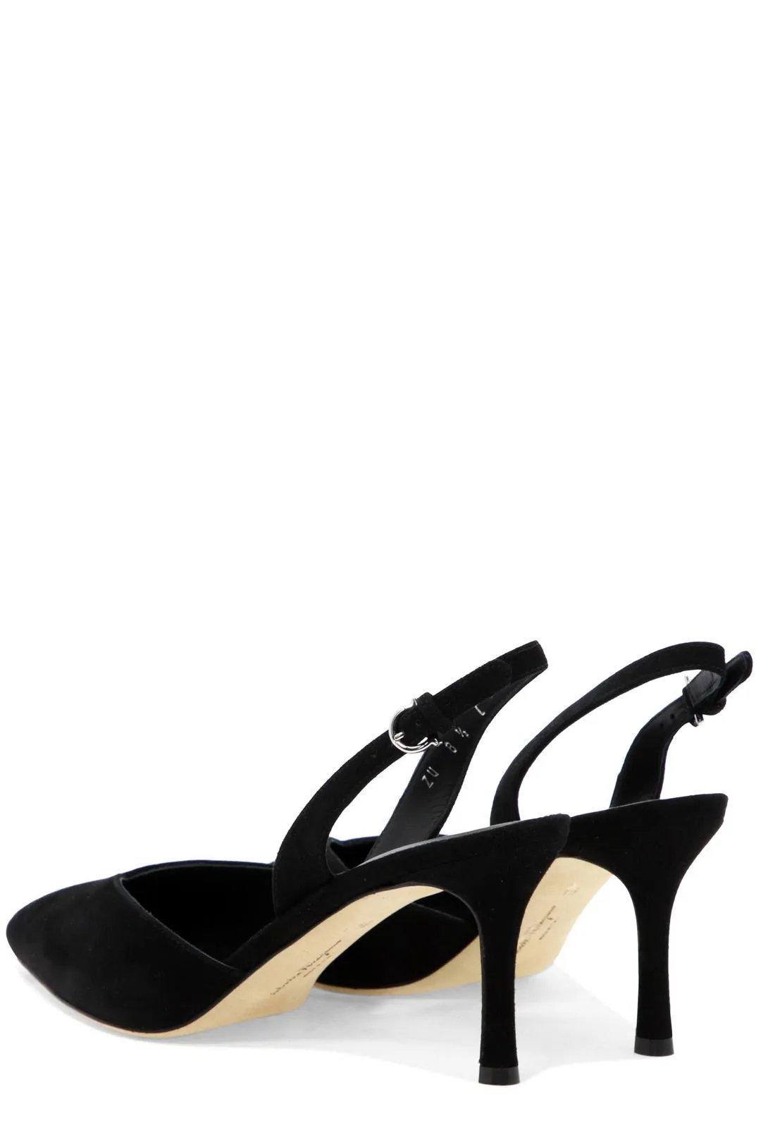 Salvatore Ferragamo Slingback Pointed-Toe Pumps