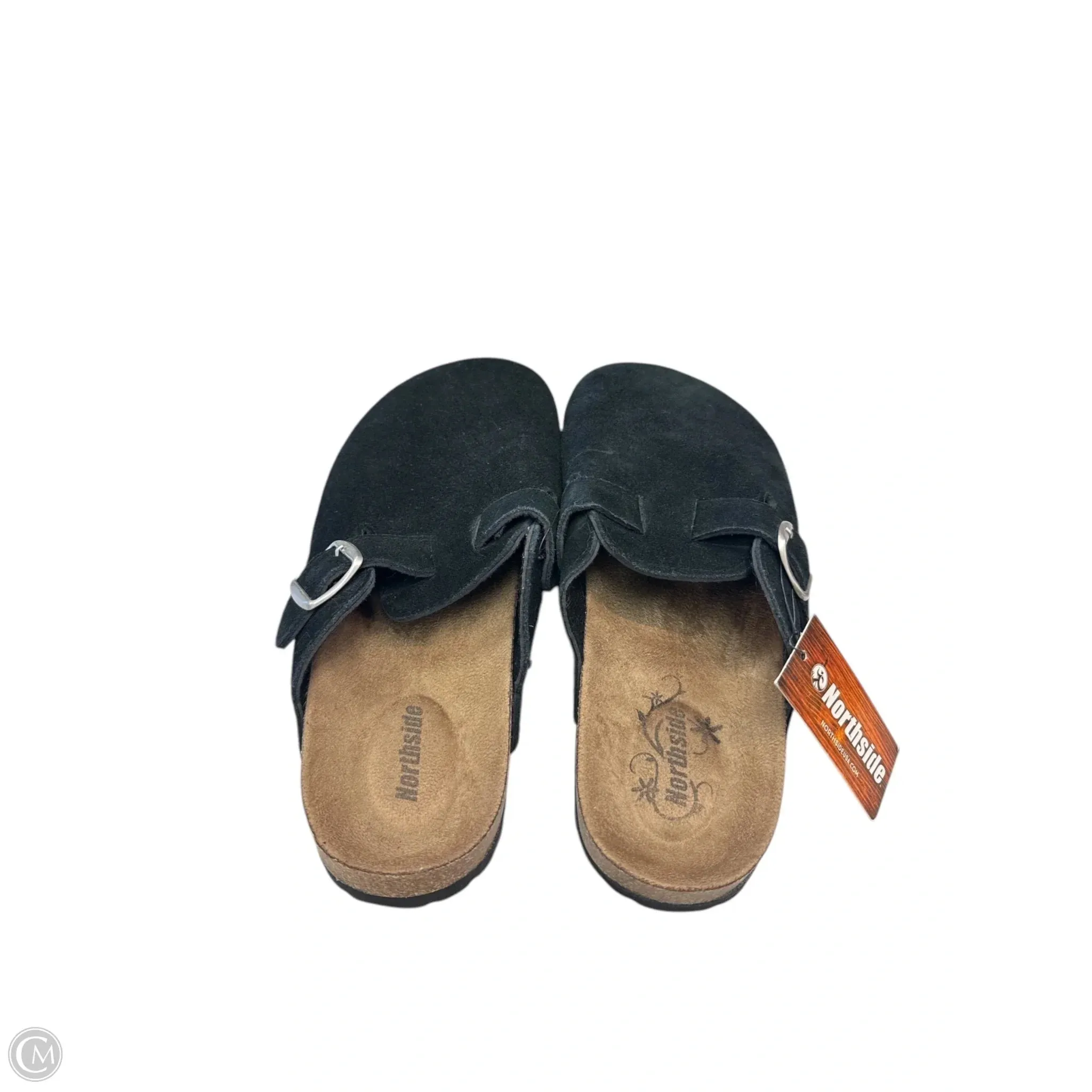 Shoes Flats By Clothes Mentor In Black, Size: 9