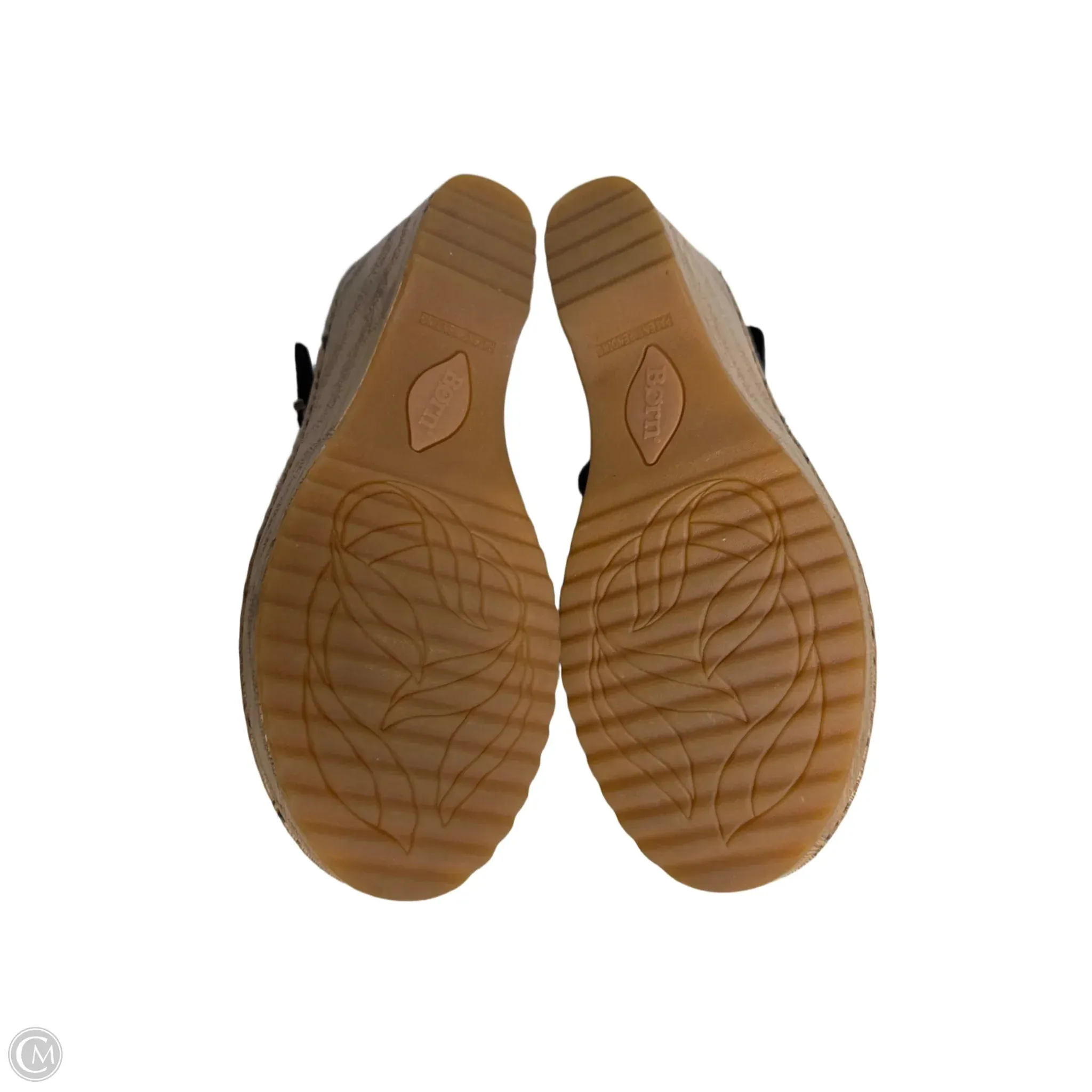 Shoes Heels Wedge By Born In Black, Size: 6