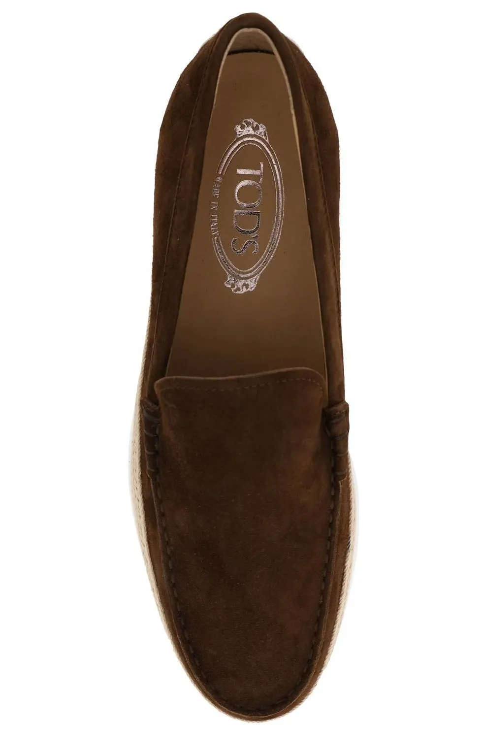 Tod's Almond Toe Slip On Loafers
