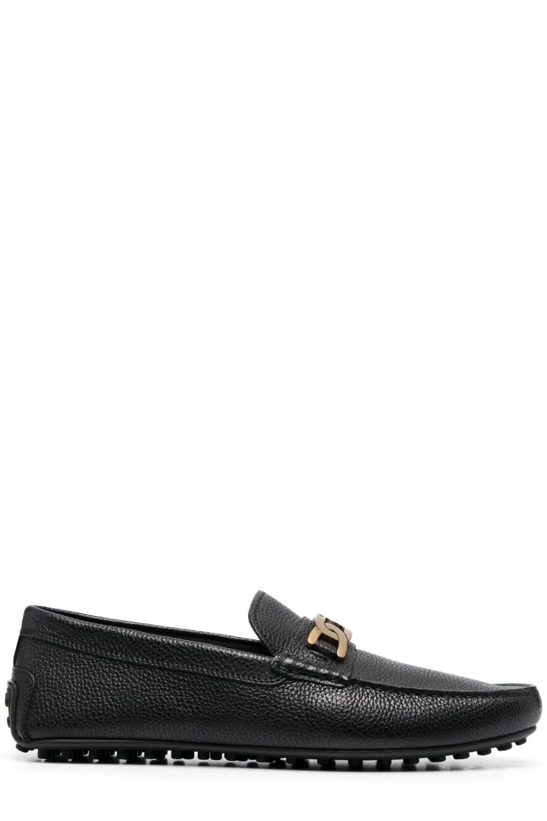 Tod's Chain Embellished Moccasin Loafers
