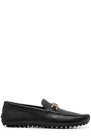 Tod's Chain Embellished Moccasin Loafers