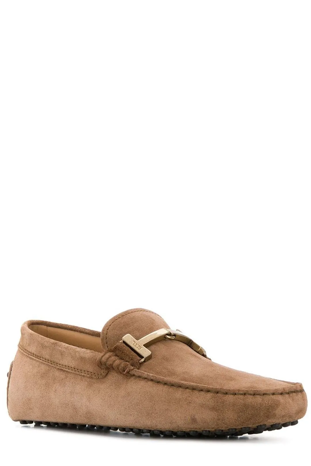 Tod's Double T Logo Plaque Loafers