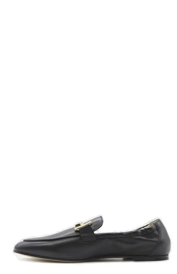 Tod's Double T Plaque Loafers