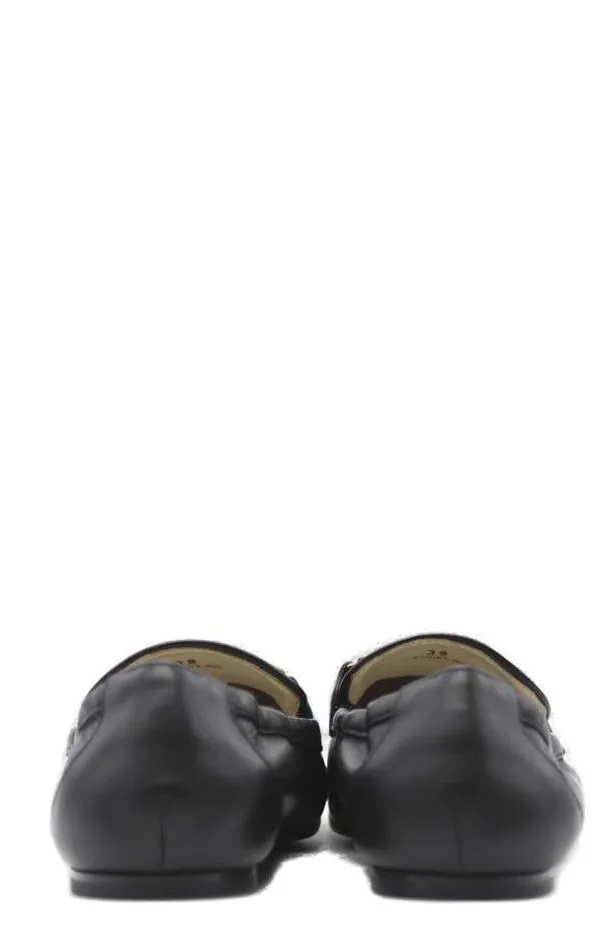 Tod's Double T Plaque Loafers