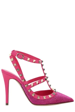 Valentino Garavani Rockstud Pointed Toe Pumps