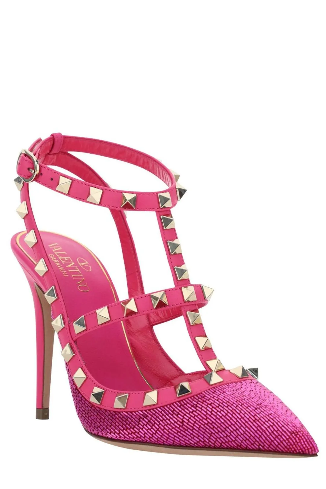 Valentino Garavani Rockstud Pointed Toe Pumps