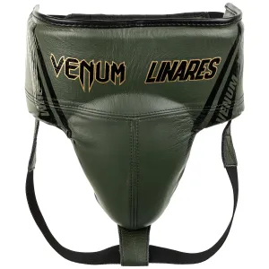 Venum Pro Boxing Protective Cup Linares Edition - Velcro - Khaki/Black/Gold