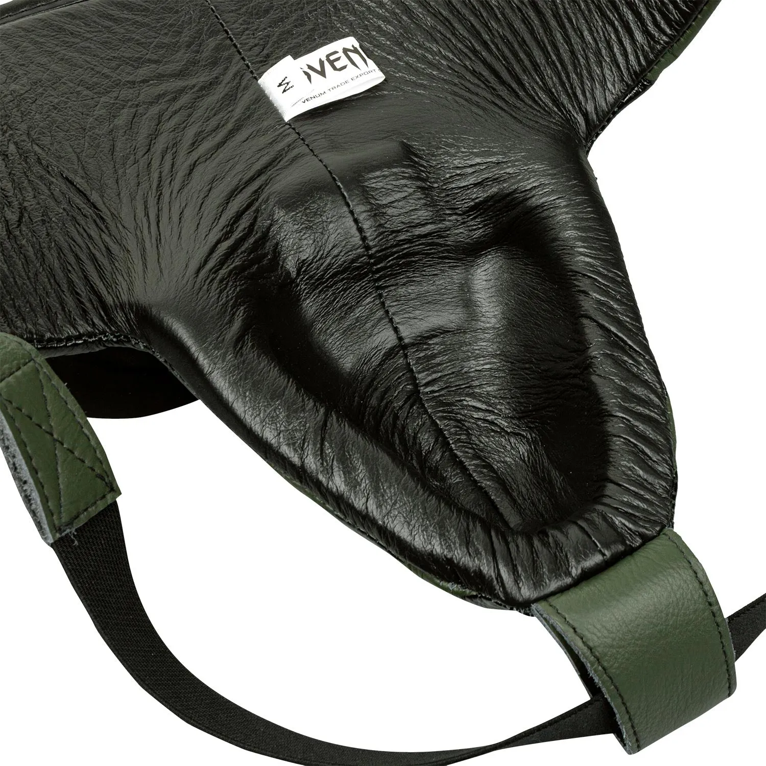 Venum Pro Boxing Protective Cup Linares Edition - Velcro - Khaki/Black/Gold