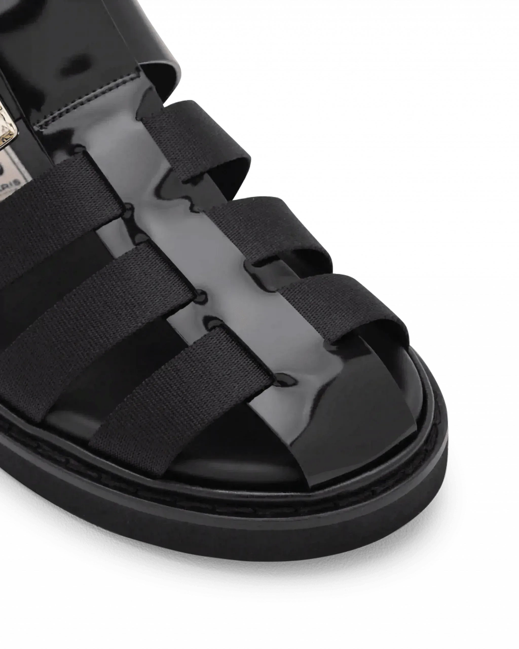 Viv Rangers Strass Buckle Fisherman Sandals
