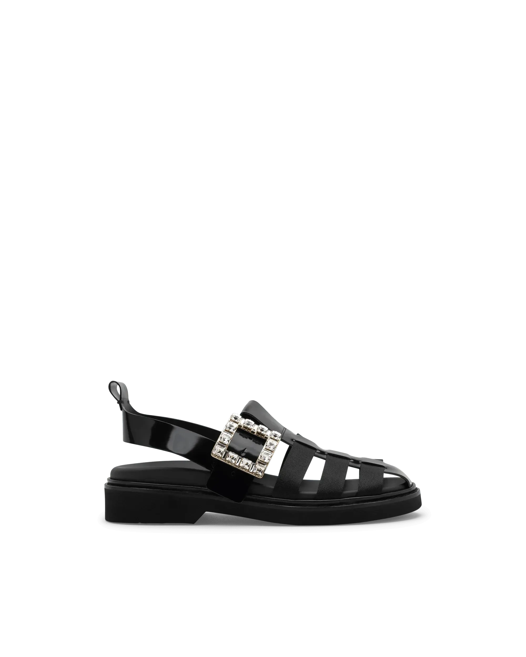 Viv Rangers Strass Buckle Fisherman Sandals