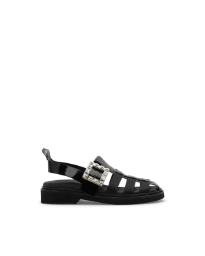 Viv Rangers Strass Buckle Fisherman Sandals