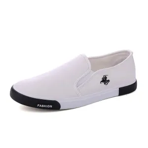 West Louis™ Leather Men Flats  Loafers