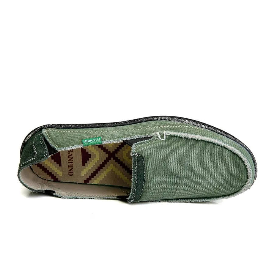 West Louis™ Men Summer Slip On Flats Loafers