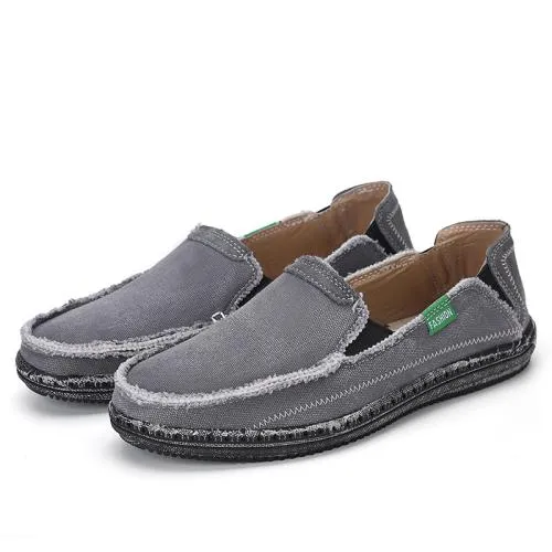 West Louis™ Men Summer Slip On Flats Loafers