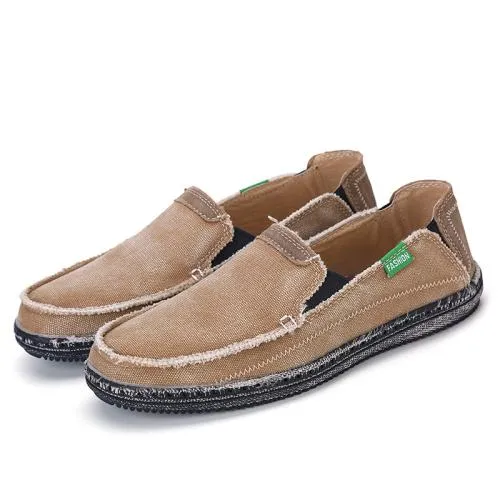 West Louis™ Men Summer Slip On Flats Loafers