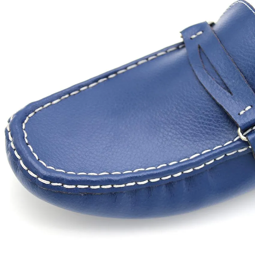 West Louis™ Soft Bottom Leather Comfy Flats