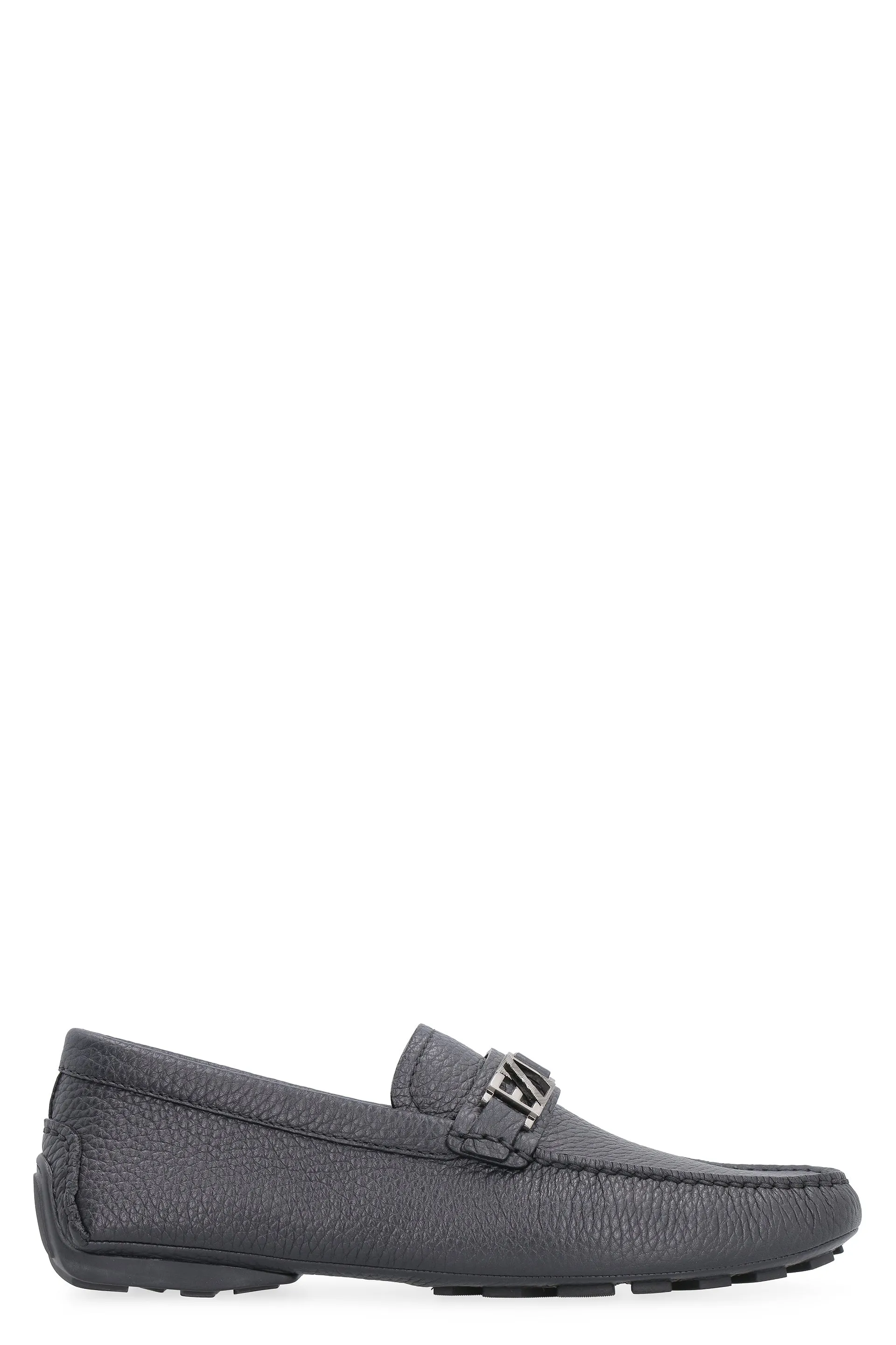 Z Zegna Buckled Slip-On Loafers