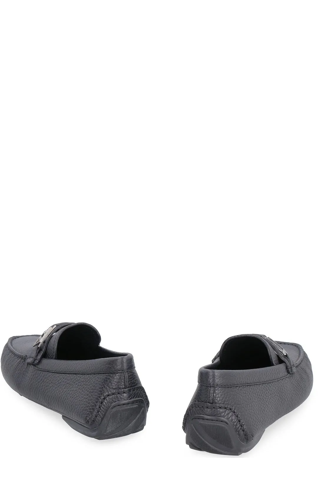 Z Zegna Buckled Slip-On Loafers